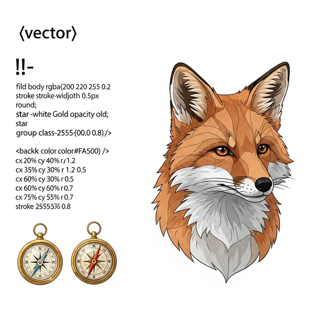 Flint the crystalline fox navigator