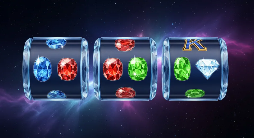 Prism Reels game — crystal slot reels in deep space
